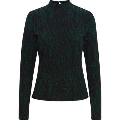 Damesblouse met lange mouwen Pulz Jeans Lucia Groen M Damesblouse met lange mouwen Pulz Jeans Lucia Groen M