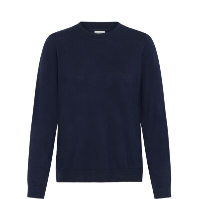 Damestrui met ronde hals Pulz Jeans Sara Blauw L Damestrui met ronde hals Pulz Jeans Sara Blauw L
