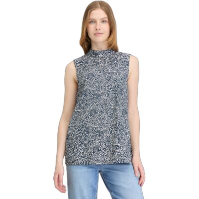 Mouwloze damesblouse met print Ragwear Angyc Blauw XS Mouwloze damesblouse met print Ragwear Angyc Blauw XS