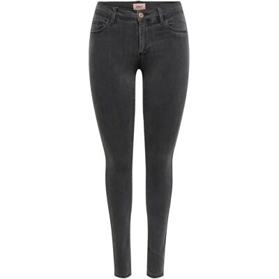 Dames skinny jeans Only onlrain life Gris Sx34 Dames skinny jeans Only onlrain life Gris Sx34