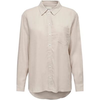 Dameshemd van linnenmix Only Tokyo Pnt Rose XL Dameshemd van linnenmix Only Tokyo Pnt Rose XL