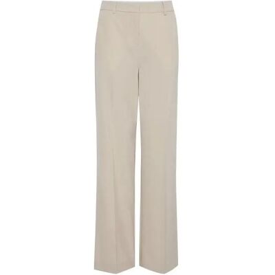 Damesbroek met wijde pijpen b.young bydanta 2 woven Beige 38 Damesbroek met wijde pijpen b.young bydanta 2 woven Beige 38