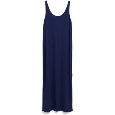 Lange damesjurk ARMEDANGELS Maeliaa Solid Bleu XL Lange damesjurk ARMEDANGELS Maeliaa Solid Bleu XL