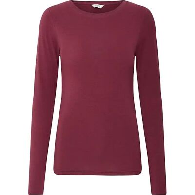 Dames-T-shirt met lange mouwen b.young Pamila Marron 2XL Dames-T-shirt met lange mouwen b.young Pamila Marron 2XL