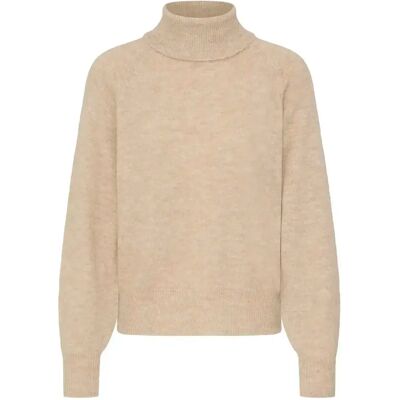 Damestrui met ronde hals b.young Monna Beige M Damestrui met ronde hals b.young Monna Beige M