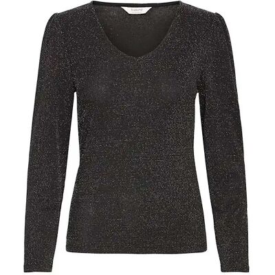 Dames-T-shirt met lange mouwen b.young Syrene Noir M Dames-T-shirt met lange mouwen b.young Syrene Noir M