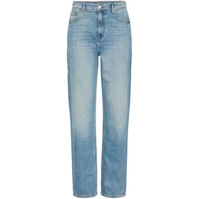 Dames Straight jeans b.young BYLovita Bleu 33x30 Dames Straight jeans b.young BYLovita Bleu 33x30