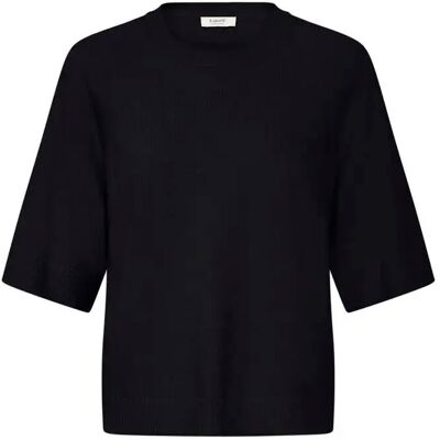 Dames-T-shirt b.young BYNonina Loose Jumper 2 Noir 2XL Dames-T-shirt b.young BYNonina Loose Jumper 2 Noir 2XL