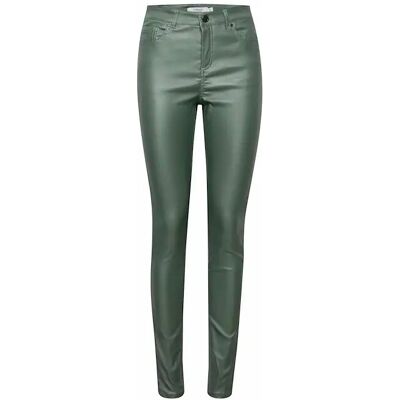 Vrouwen coated broek b.young Kiko Vert 30 Vrouwen coated broek b.young Kiko Vert 30