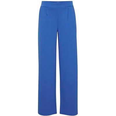 Damesbroek met wijde pijpen b.young Rizetta 2 Bleu S Damesbroek met wijde pijpen b.young Rizetta 2 Bleu S