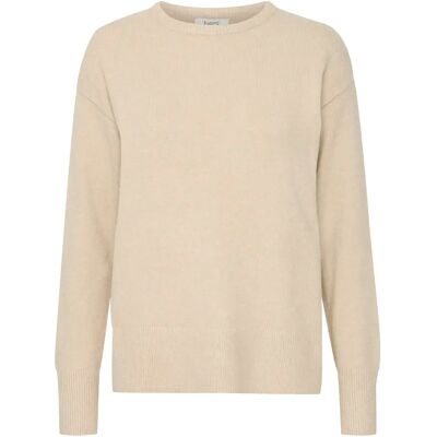 Damestrui met ronde hals b.young Nonina 2 Beige XL Damestrui met ronde hals b.young Nonina 2 Beige XL