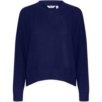 Dames-T-shirt met lange mouwen b.young Pesina Jersey Bleu M Dames-T-shirt met lange mouwen b.young Pesina Jersey Bleu M