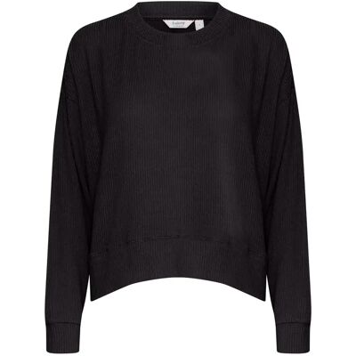 Dames-T-shirt met lange mouwen b.young Pesina Jersey Noir M Dames-T-shirt met lange mouwen b.young Pesina Jersey Noir M