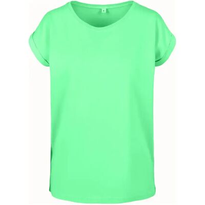 T-shirt dames Build Your Brand Extended Shoulder Vert 2XL T-shirt dames Build Your Brand Extended Shoulder Vert 2XL