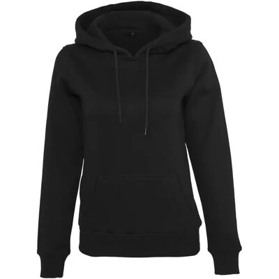 Dames Hoodie Build Your Brand Heavy Noir S Dames Hoodie Build Your Brand Heavy Noir S