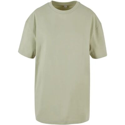 Dames-T-shirt oversized Build Your Brand Boyfriend Vert XS Dames-T-shirt oversized Build Your Brand Boyfriend Vert XS