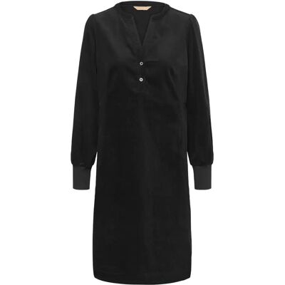Damesjurk met lange mouwen CULTURE CUUla Rhaena Noir XL Damesjurk met lange mouwen CULTURE CUUla Rhaena Noir XL