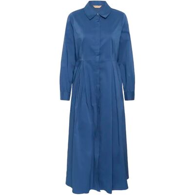 Lange damesjurk CULTURE Pernilla Antoinett Bleu XL Lange damesjurk CULTURE Pernilla Antoinett Bleu XL