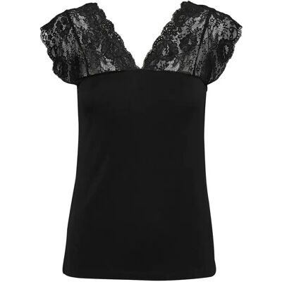 Culture Elona Top - V-hals, Kant - Tops Culture Elona Top - V-hals, Kant - Tops