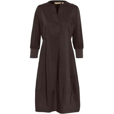 Damesjurk met 3/4 mouwen CULTURE Antoinett Marron XL Damesjurk met 3/4 mouwen CULTURE Antoinett Marron XL