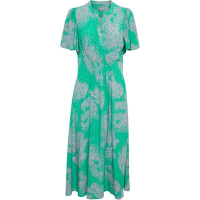 Lange damesjurk CULTURE Polly Vert XS Lange damesjurk CULTURE Polly Vert XS