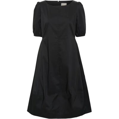 Damesjurk met ronde hals CULTURE Antoinett Noir XL Damesjurk met ronde hals CULTURE Antoinett Noir XL