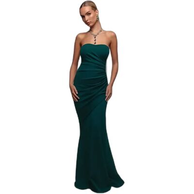 Strakke damesjurk Goddiva Scuba Crepe Vert 46 Strakke damesjurk Goddiva Scuba Crepe Vert 46