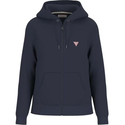 Dames hoodie met mini driehoek Guess Bleu XS Dames hoodie met mini driehoek Guess Bleu XS
