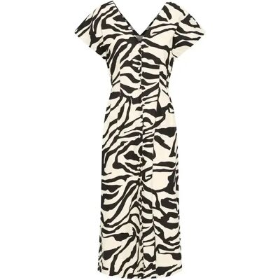Damesjurk Ichi Linno Blanc 36 Damesjurk Ichi Linno Blanc 36