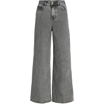 Damesjeans met wijde pijpen Jack & Jones Tokyo R6119 Gris 30x32 Damesjeans met wijde pijpen Jack & Jones Tokyo R6119 Gris 30x32