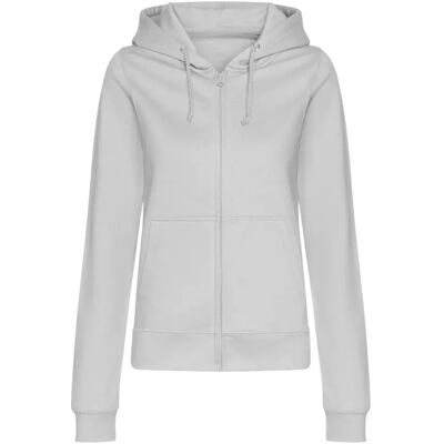 Dames Hoodie Just Hoods Gris XL Dames Hoodie Just Hoods Gris XL