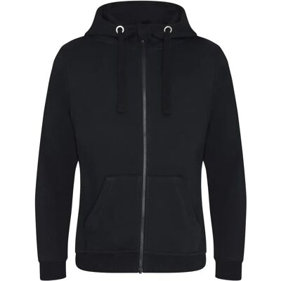 Zware zip hoodie Just Hoods Graduate Noir L Zware zip hoodie Just Hoods Graduate Noir L