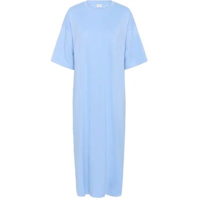 Dames t-shirt jurk KAFFE Edna Bleu L Dames t-shirt jurk KAFFE Edna Bleu L