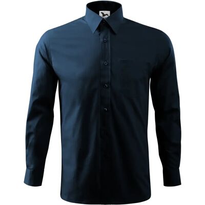 Damesblouse met lange mouwen Malfini Style 209 Bleu XL Damesblouse met lange mouwen Malfini Style 209 Bleu XL