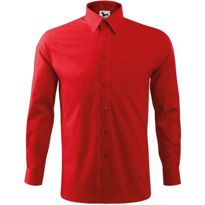 Damesblouse met lange mouwen Malfini Style 209 Rouge 3XL Damesblouse met lange mouwen Malfini Style 209 Rouge 3XL