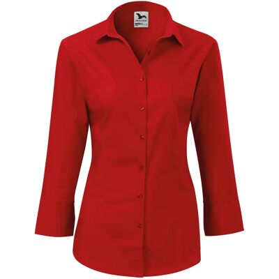 Damesblouse met lange mouwen Malfini Style 218 Rouge XS Damesblouse met lange mouwen Malfini Style 218 Rouge XS
