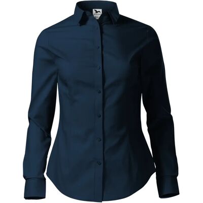 Damesblouse met lange mouwen Malfini Style 229 Bleu L Damesblouse met lange mouwen Malfini Style 229 Bleu L