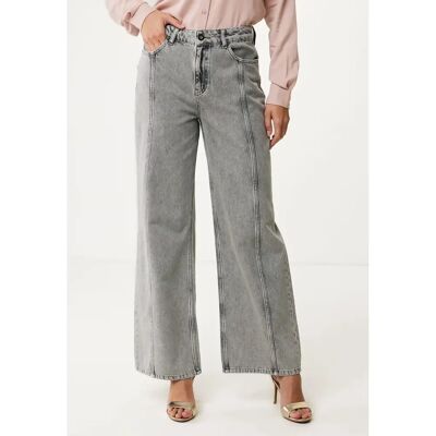 Dames Wide Leg Jeans Mexx Gris 27 Dames Wide Leg Jeans Mexx Gris 27