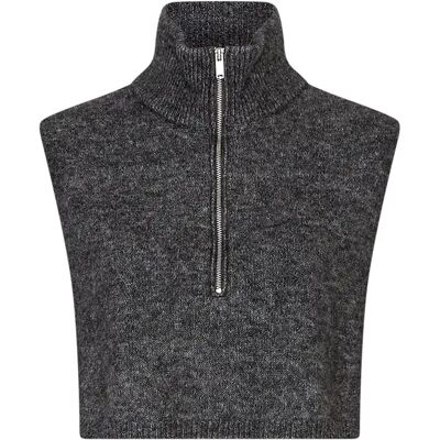 Mouwloze damestrui Moss Copenhagen Milania Hope Gris TU Mouwloze damestrui Moss Copenhagen Milania Hope Gris TU