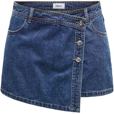 Dames skort Only Lesly Bleu XS Dames skort Only Lesly Bleu XS