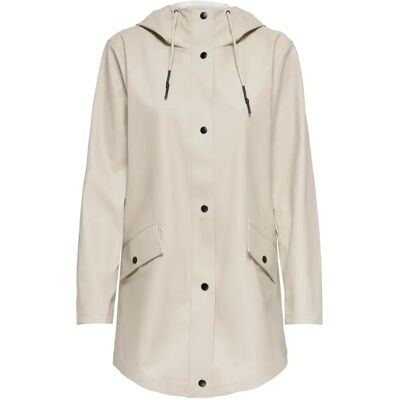 Waterdicht damesjack Only Elisa Blanc 2XL Waterdicht damesjack Only Elisa Blanc 2XL