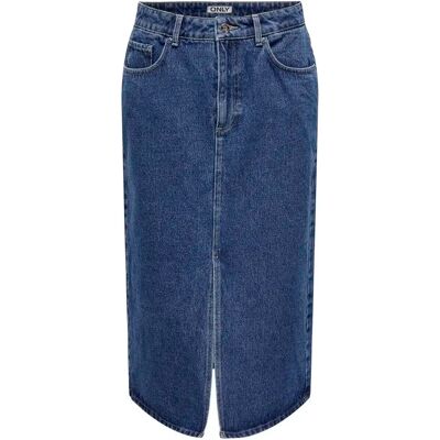 Dames midirok Only Bianca Bleu L Dames midirok Only Bianca Bleu L