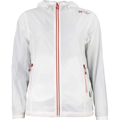 Peak Mountain Aranew Witte Jas - Waterafstotende Windjacke Peak Mountain Aranew Witte Jas - Waterafstotende Windjacke