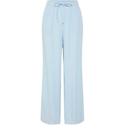 pcPia HW Wide Pants Wvn - Blauw - Broeken pcPia HW Wide Pants Wvn - Blauw - Broeken