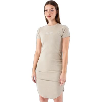 Strakke jurk voor vrouwen Project X Paris Essentials Beige S Strakke jurk voor vrouwen Project X Paris Essentials Beige S