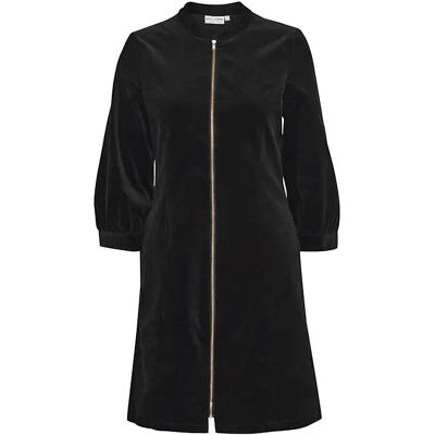 Damesjurk met rits Pulz Jeans Mila Noir M Damesjurk met rits Pulz Jeans Mila Noir M