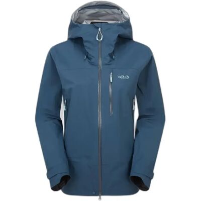 Dames wandeljack met capuchon Rab Firewall Mountain Bleu XS Dames wandeljack met capuchon Rab Firewall Mountain Bleu XS