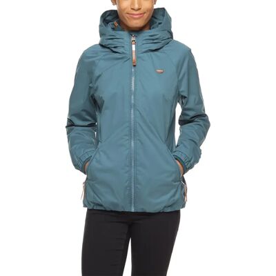 Vrouwen windjack Ragwear Dizzie Turquoise XS Vrouwen windjack Ragwear Dizzie Turquoise XS
