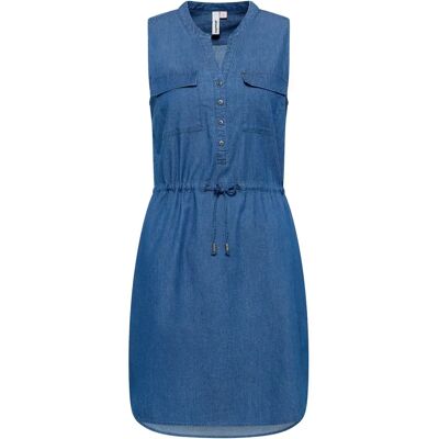 Dames denim jurk Ragwear Roissin Bleu 2XL Dames denim jurk Ragwear Roissin Bleu 2XL