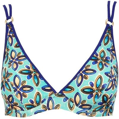 Dames bikini top met ring Red Point Gina Multicolore 48C Dames bikini top met ring Red Point Gina Multicolore 48C